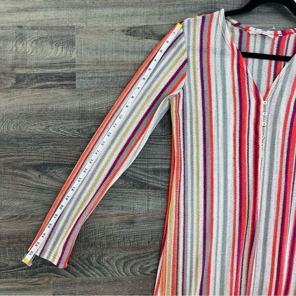 Striped Lightweight Maxi Duster - Picture 9 of 10